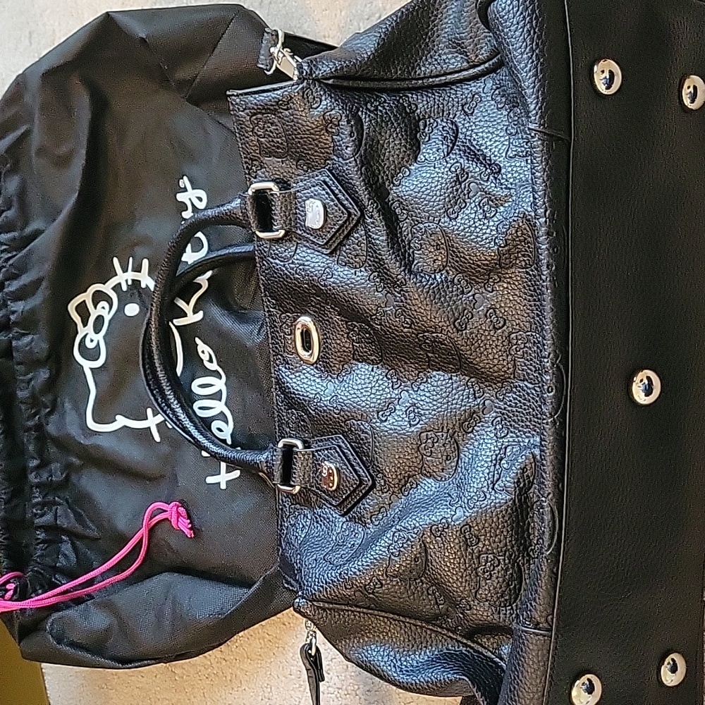 Vintage Loungefly Hello Kitty embossed Tote Bag